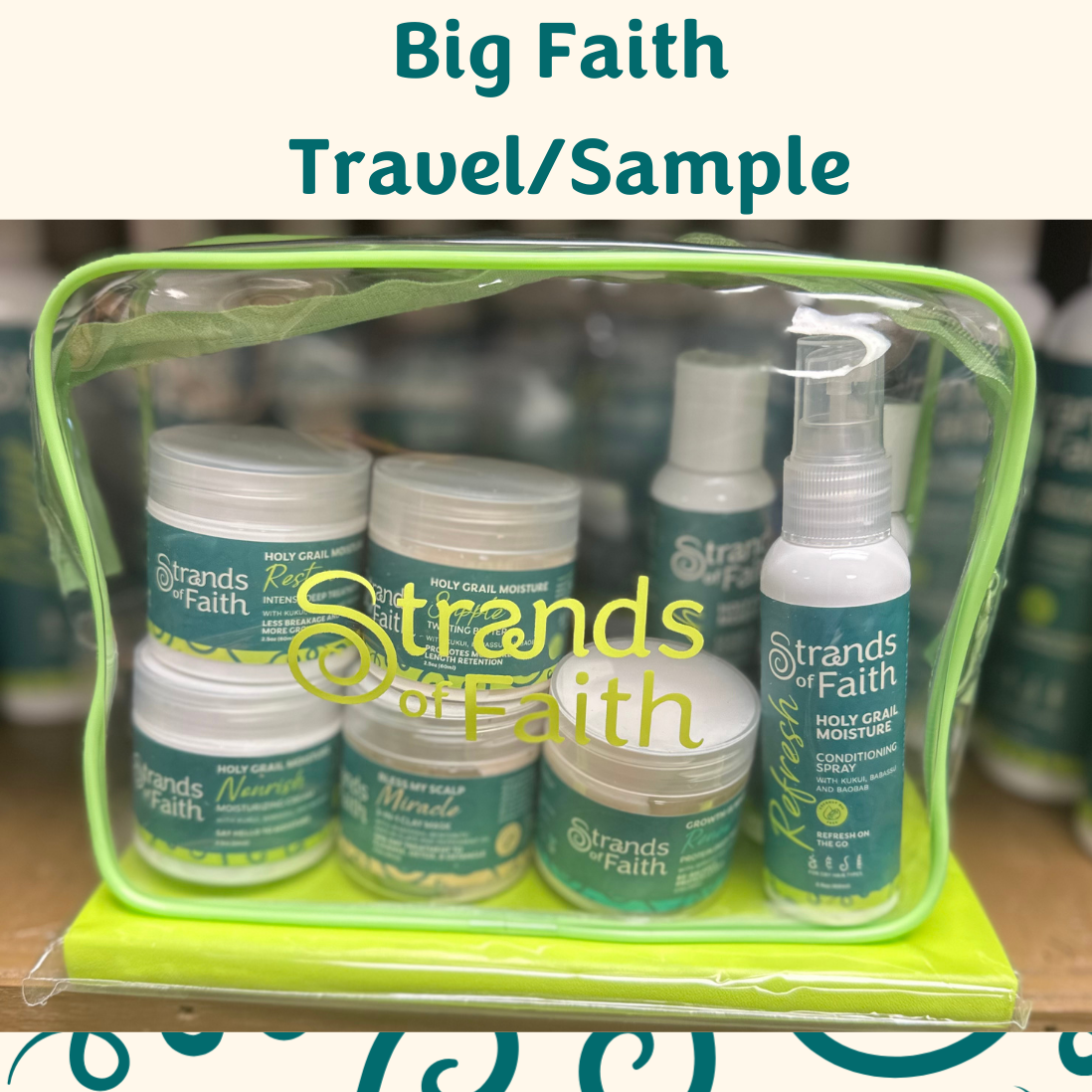 Big Faith Travel Size Set | Compact & Meaningful – STRANDS OF FAITH