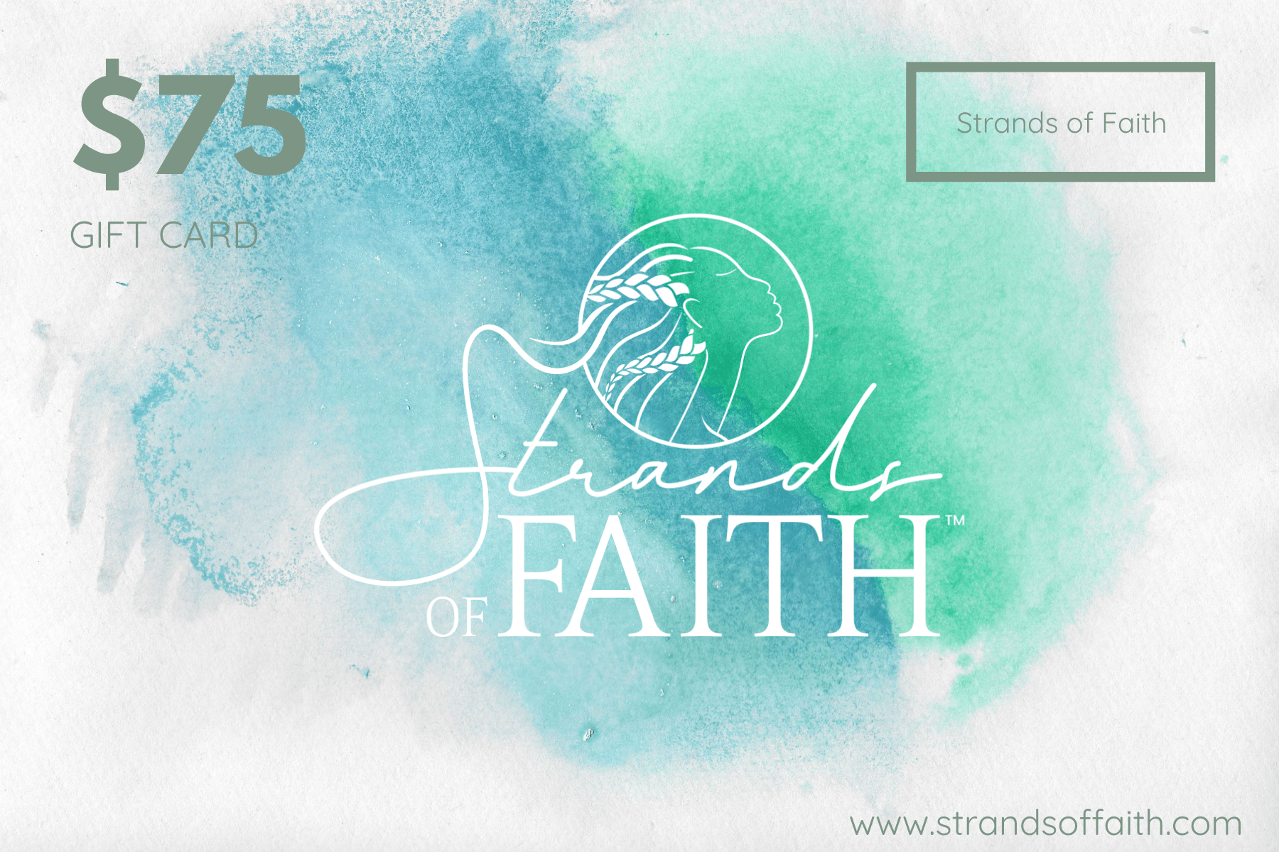 Strands of Faith e-Gift Card