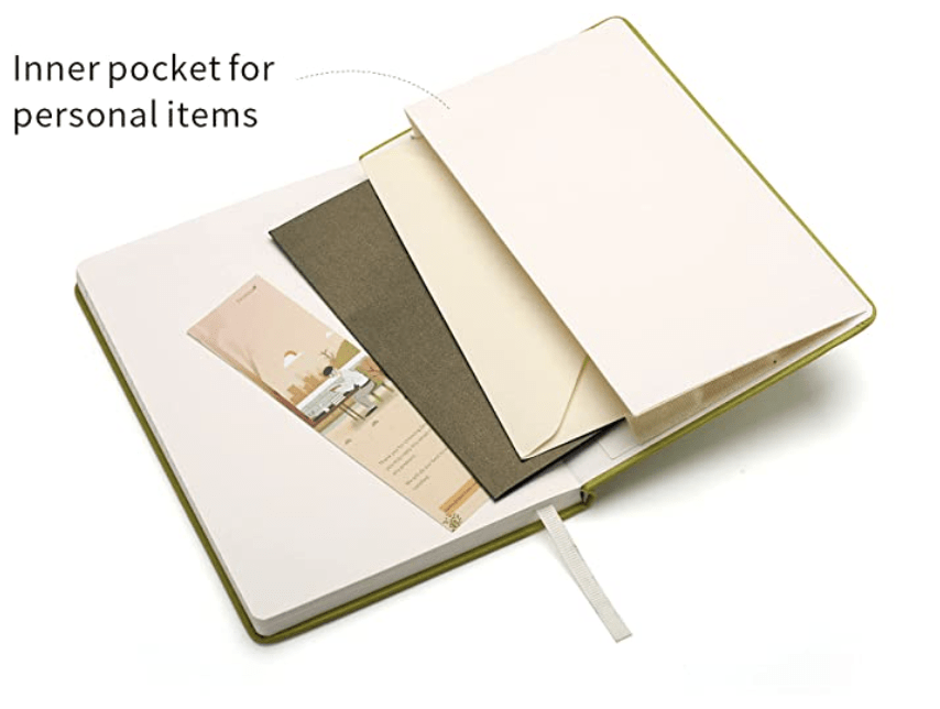 Strands of Faith Hardcover Notebook Journal (Lime Green)
