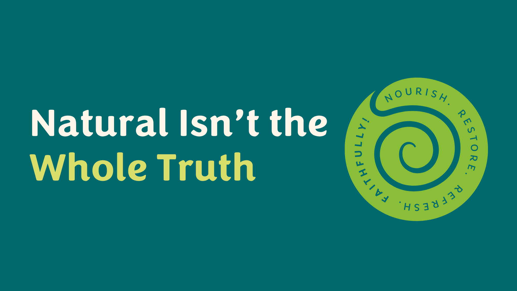 The Truth About “Natural” Hair Products
