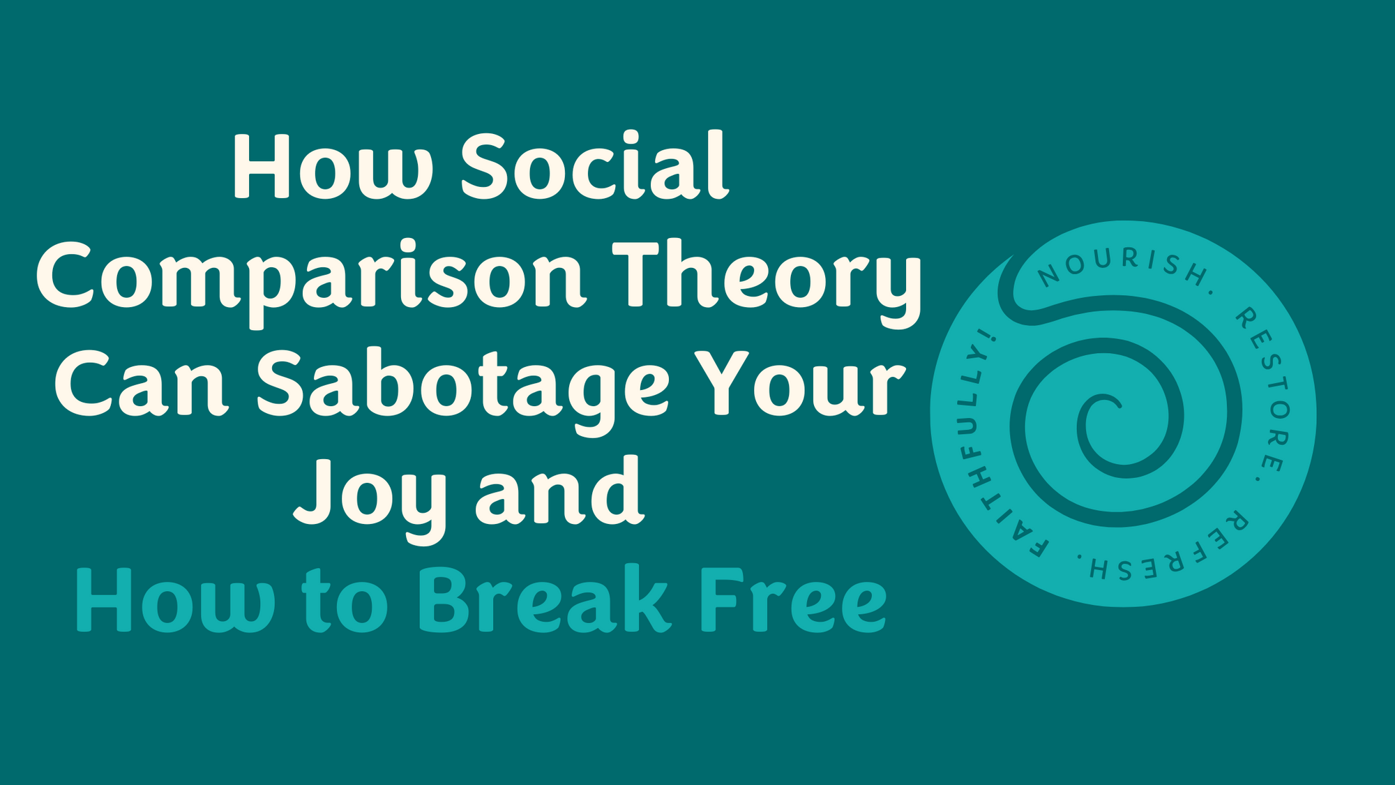 The Comparison Trap: Why You Never Feel Like You’re Doing Enough
