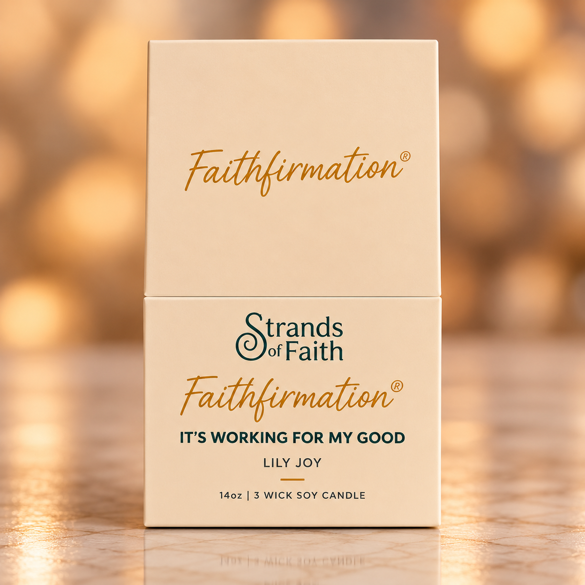 "It’s Working For My Good" Faithfirmation® Candle