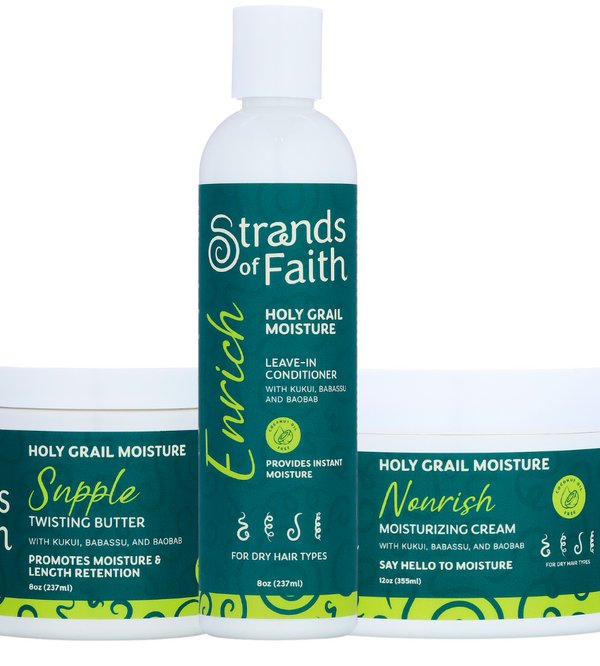 Nourish. Restore. Refresh Your Strands. Faithfully! STRANDS OF FAITH