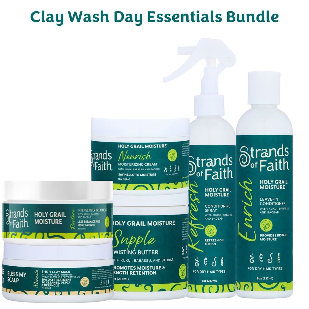 Clay Wash Day Essentials Bundle