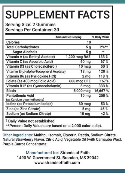 Healthy Hair Gummies